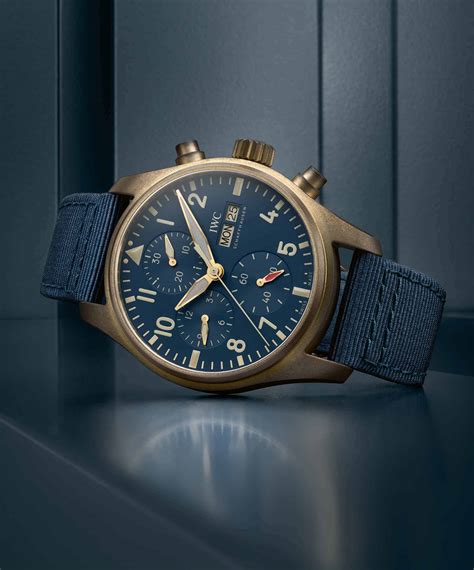 iwc bronze pilot watch.